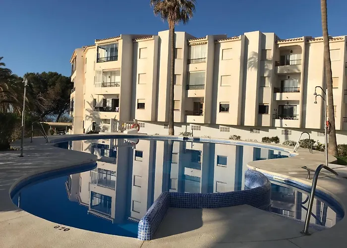 公寓 Sea & Pool View Garden Palmeras *